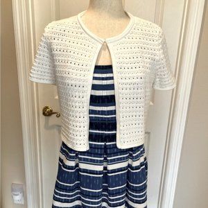 Calvin Klein Crop Knit Cardigan.